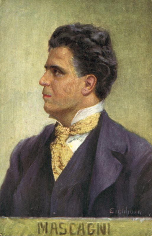 Pietro Mascagni af Albert Eichhorn