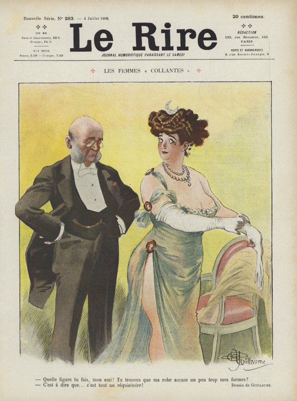 Illustration til Le Rire af Albert Guillaume