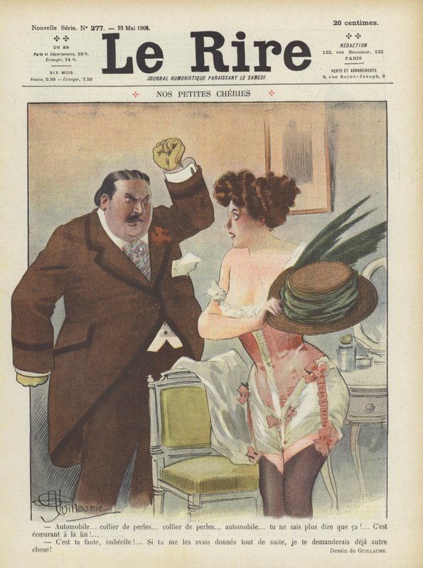 Illustration til Le Rire af Albert Guillaume