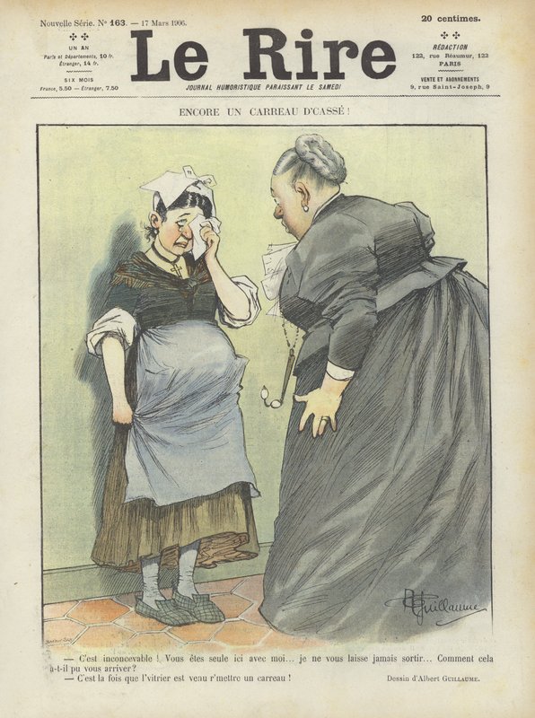 Illustration til Le Rire af Albert Guillaume