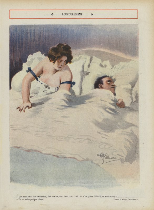 Illustration til Le Rire af Albert Guillaume
