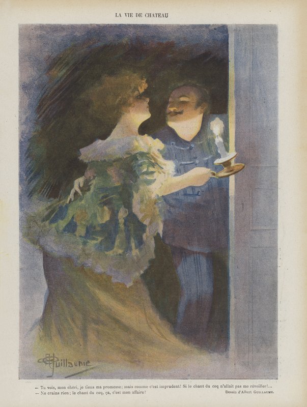 Illustration til Le Rire af Albert Guillaume