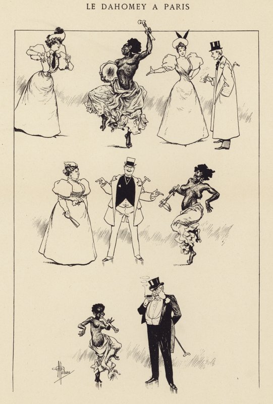 Le Dahomey a Paris af Albert Guillaume