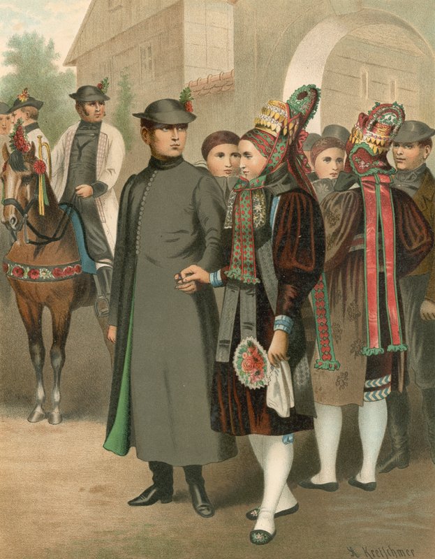 Tysk dragt, Altenburg af Albert Kretschmer