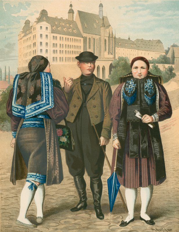 Tysk kostume, Altenburg af Albert Kretschmer