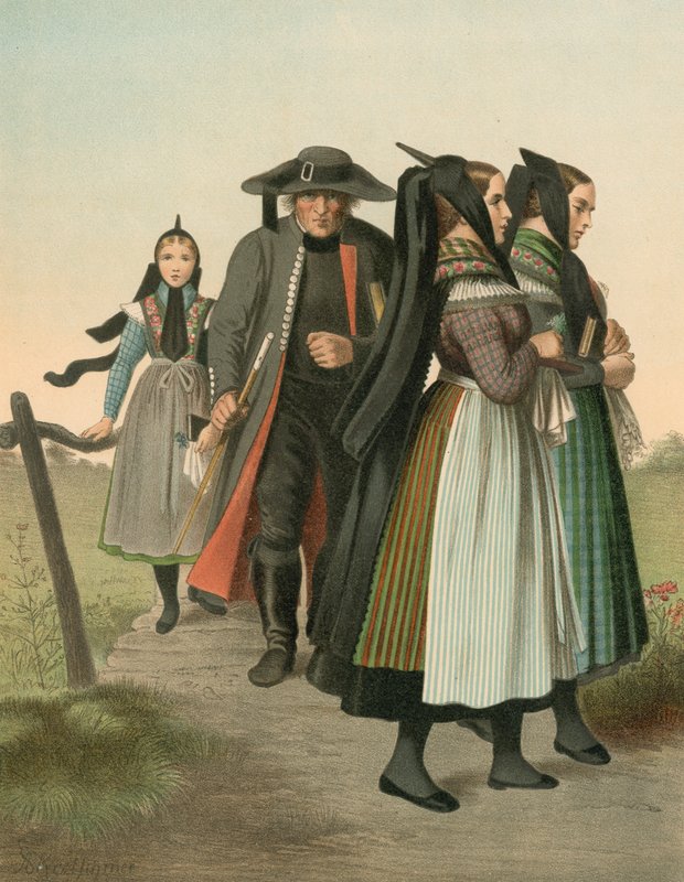 Tysk kostume, Hannover, Amt Gifhorn af Albert Kretschmer