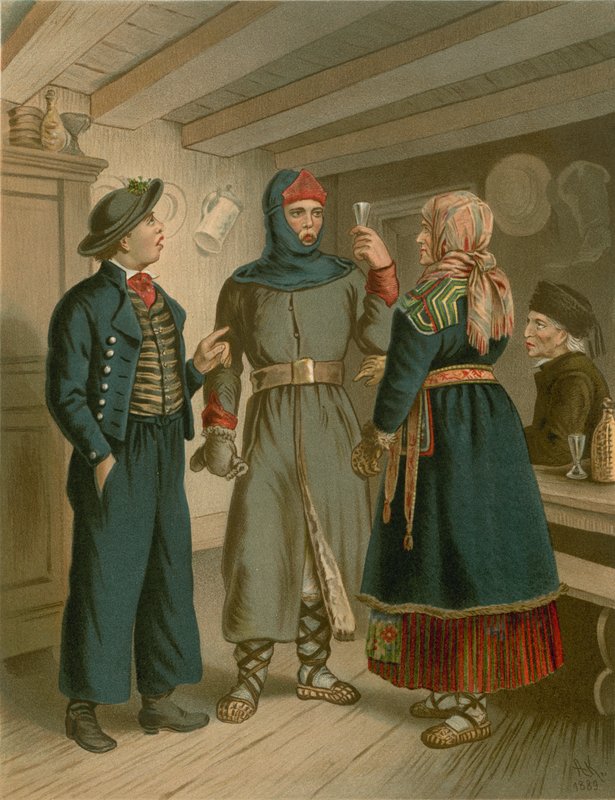 Tysk dragt, Litauen af Albert Kretschmer
