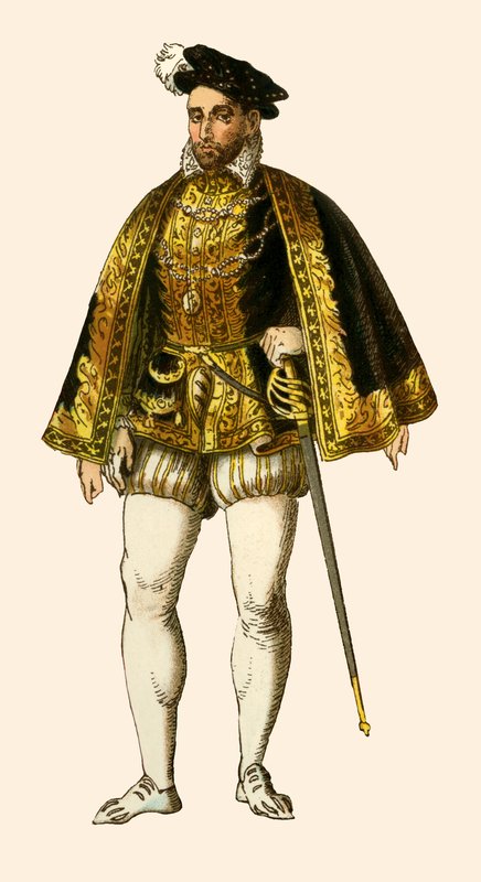 Kong Henrik II af Frankrig af Albert Kretschmer