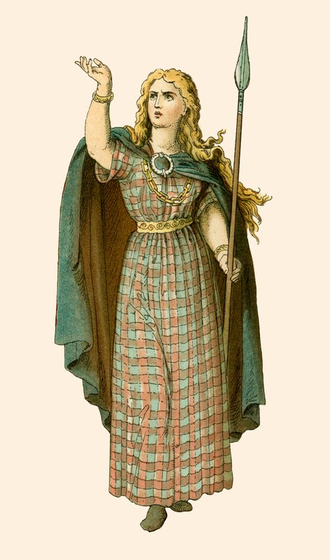 Dronning Boadicea af Albert Kretschmer