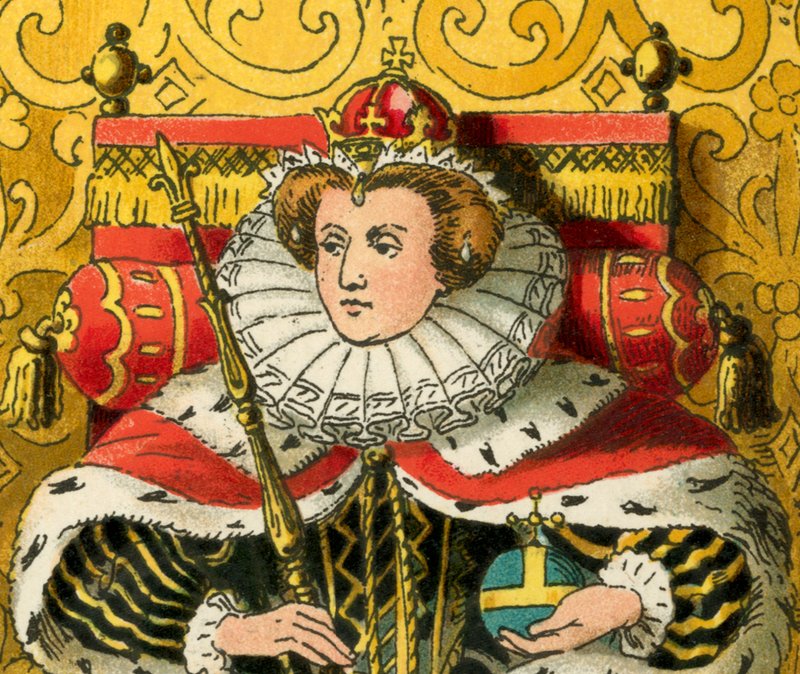 Dronning Elizabeth I af Albert Kretschmer