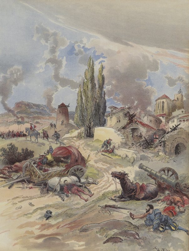 Ødelæggelse af Provence af Albert Robida