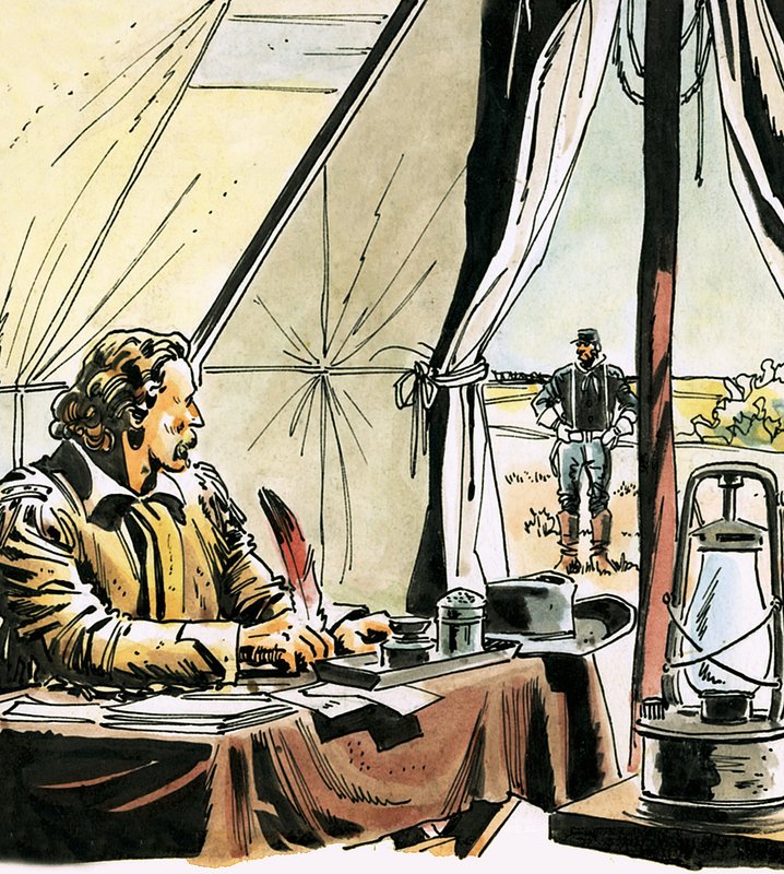 General George Custer af Alberto Giolitti