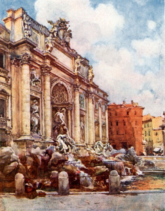 Trevi-fontænen af Alberto Pisa