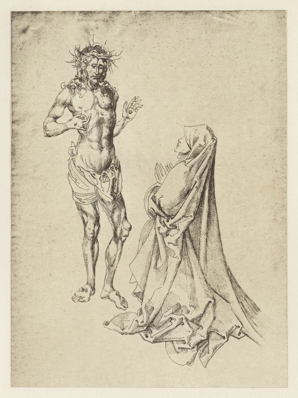 Durers Kristus, der viser sig for Jomfru Maria af Albrecht Dürer
