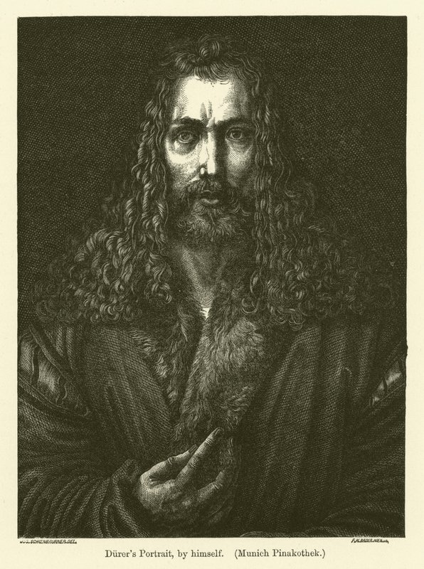 Selvportræt af den tyske maler og grafiker Albrecht Durer af Albrecht Dürer