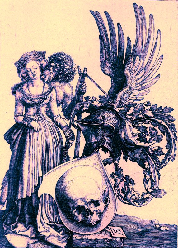 Dødsvåbenet af Albrecht (after) Durer or Duerer
