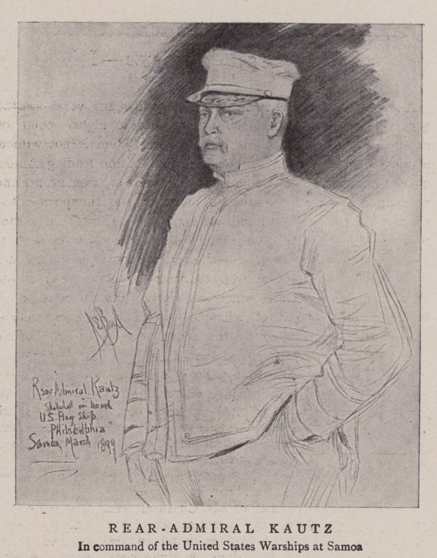 Kontreadmiral Kautz af Alexander Stuart Boyd