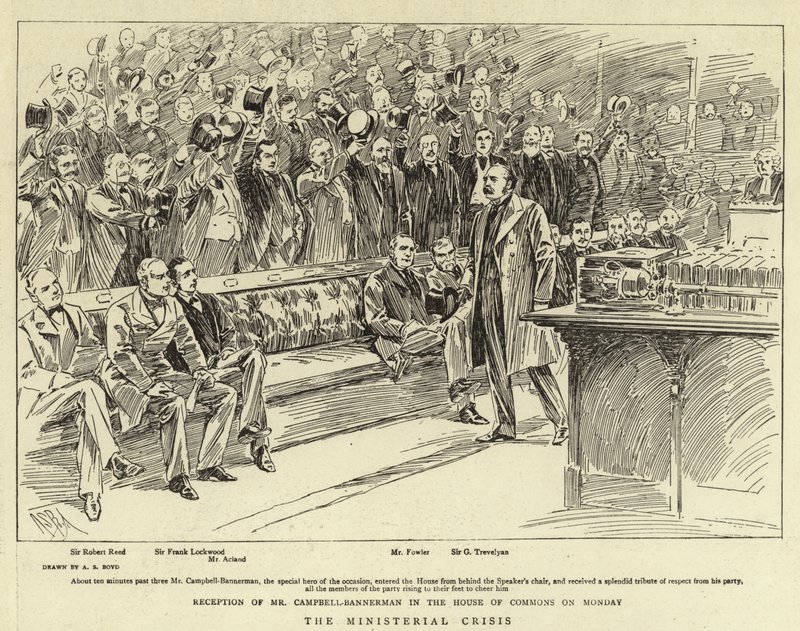 Ministerkrisen af Alexander Stuart Boyd