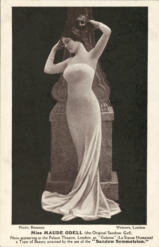 Maude Odell, amerikansk sceneskuespillerinde (s/h foto) af Alexander Bassano