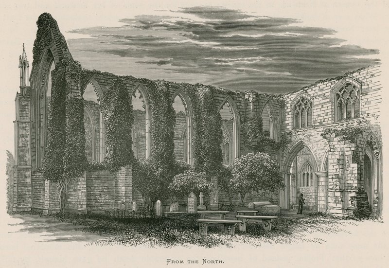 Bolton Priory, fra nord af Alexander Francis Lydon