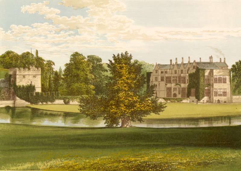 Broughton Castle af Alexander Francis Lydon
