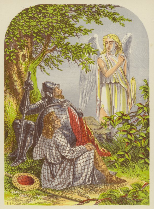 Christian og Hopeful fanget i nettet af Alexander Francis Lydon