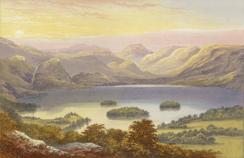 Derwentwater af Alexander Francis Lydon