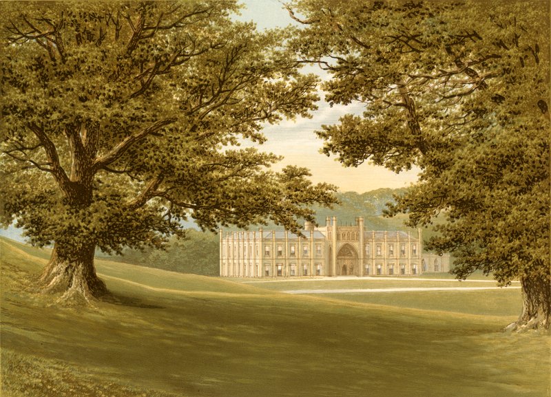 Donington Castle af Alexander Francis Lydon