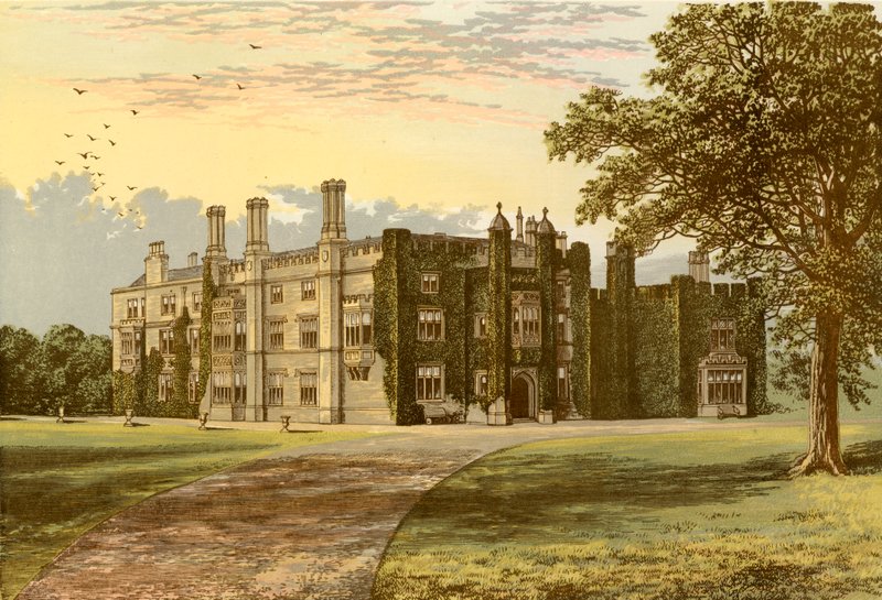 Drakelowe Hall af Alexander Francis Lydon
