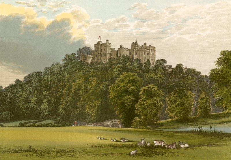 Dunster Castle af Alexander Francis Lydon