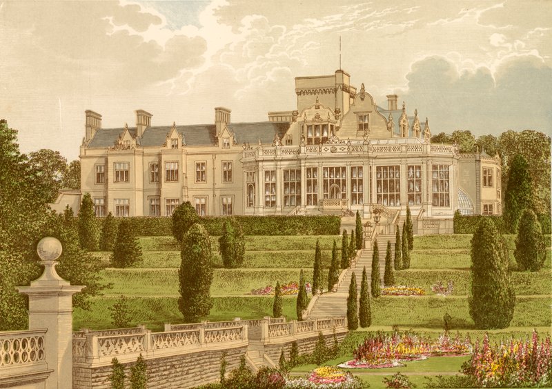 Easton Hall af Alexander Francis Lydon