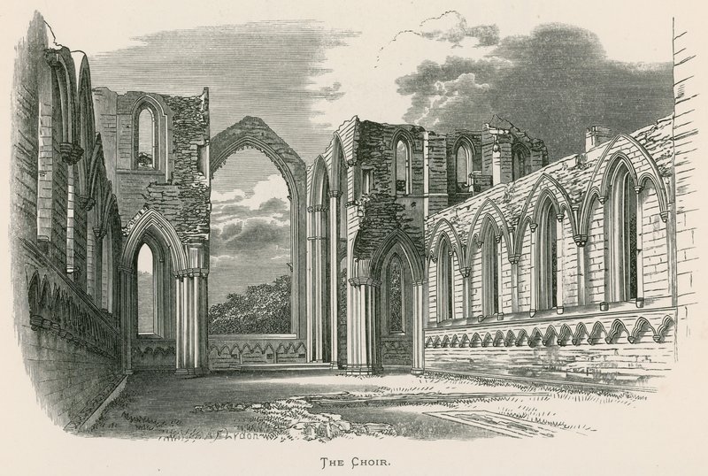 Fountains Abbey, The Choir af Alexander Francis Lydon