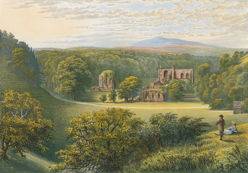 Furness Abbey af Alexander Francis Lydon