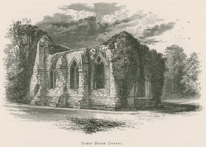 Furness Abbey, Guest House Chapel af Alexander Francis Lydon