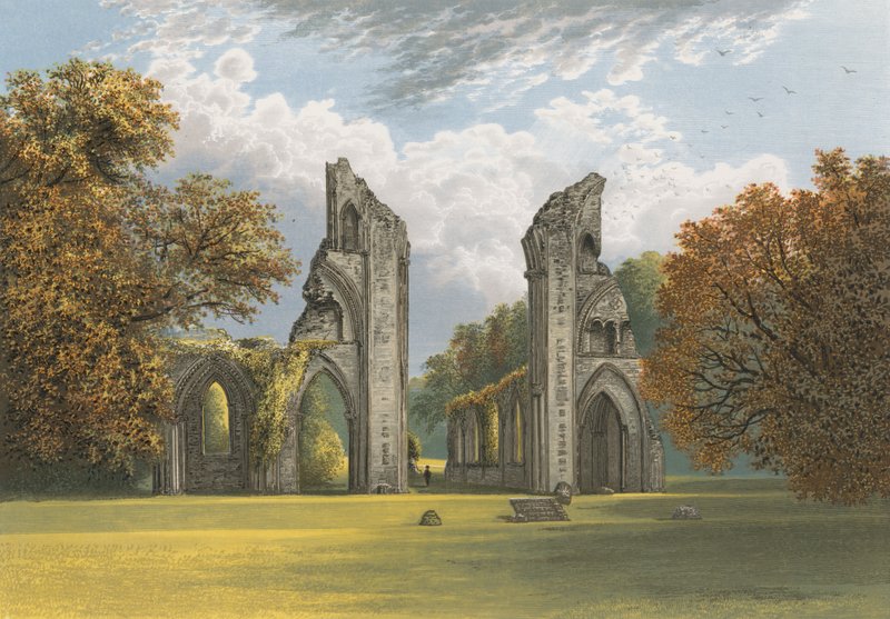 Glastonbury Abbey af Alexander Francis Lydon
