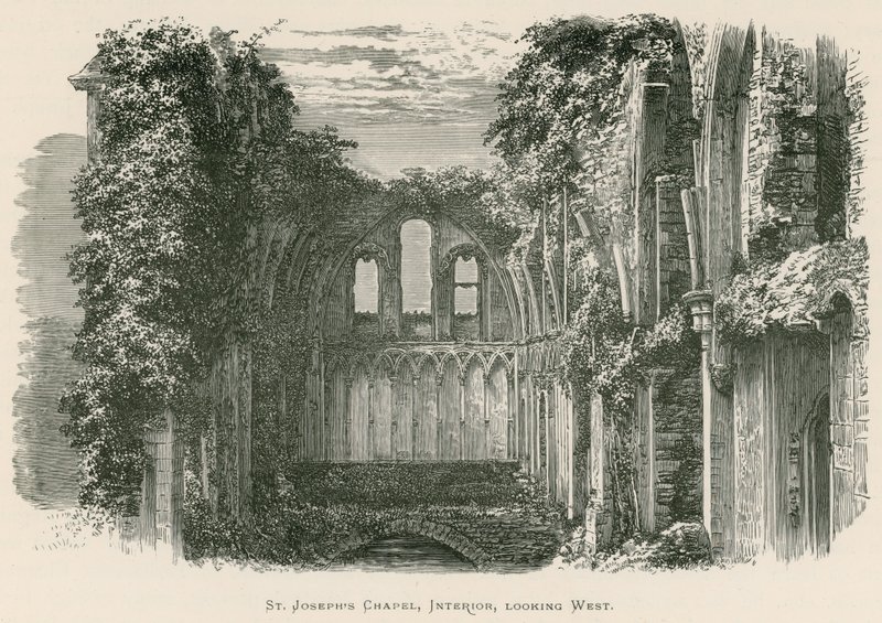 Glastonbury Abbey, St. Joseph