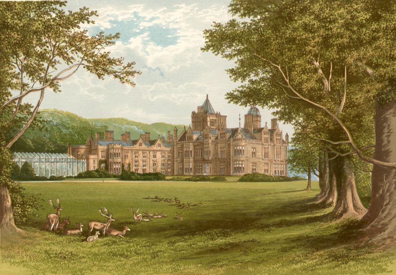 Holker Hall af Alexander Francis Lydon
