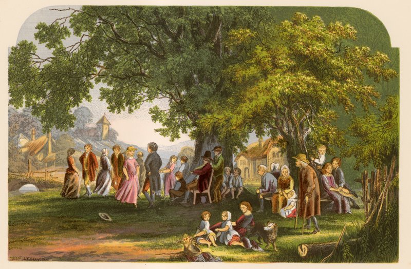 Illustration til Goldsmith