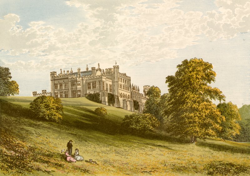 Lambton Castle af Alexander Francis Lydon