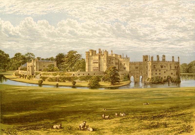 Leeds Castle af Alexander Francis Lydon