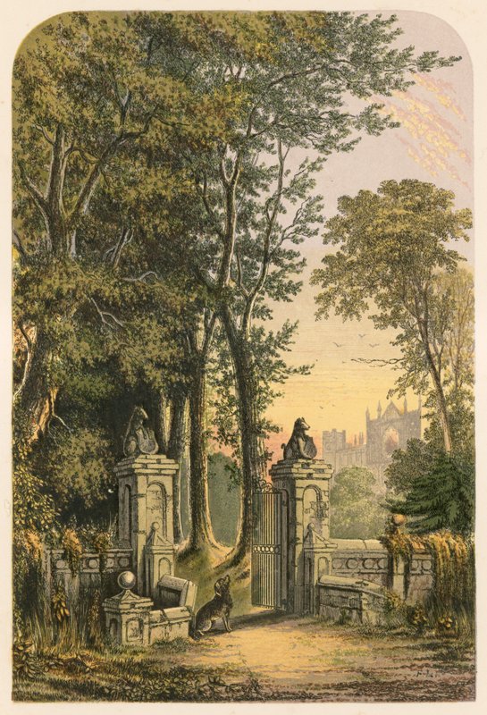 Lord Byrons barn Harolds pilgrimsrejse af Alexander Francis Lydon