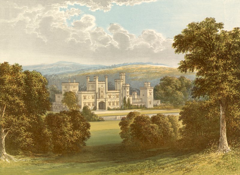 Ravensworth Castle af Alexander Francis Lydon