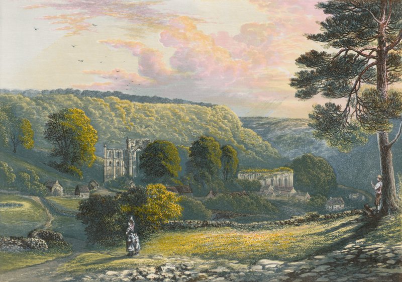 Rievaulx Abbey af Alexander Francis Lydon