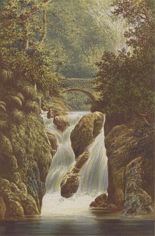 Rydal, Nedre Fall af Alexander Francis Lydon