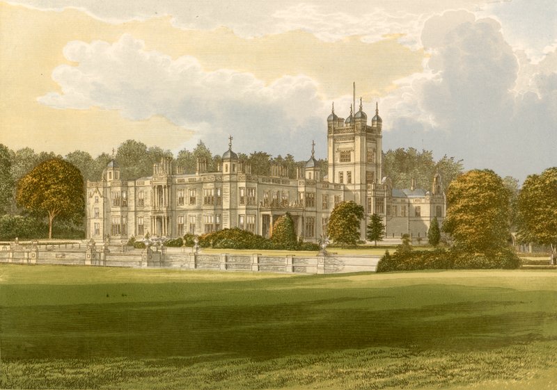 Underley Hall af Alexander Francis Lydon