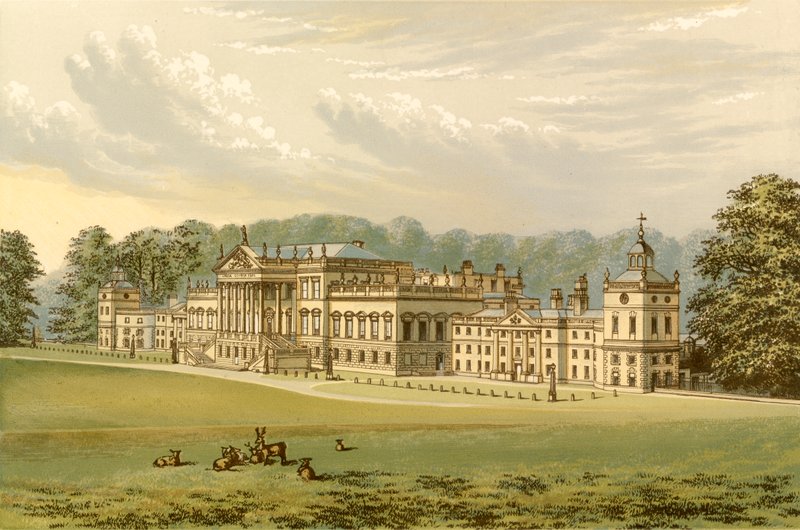 Wentworth Woodhouse af Alexander Francis Lydon
