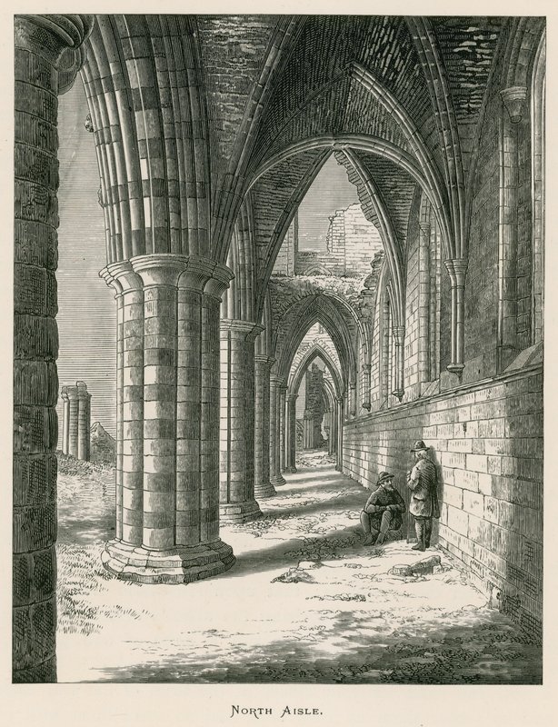 Whitby Abbey, North Aisle af Alexander Francis Lydon