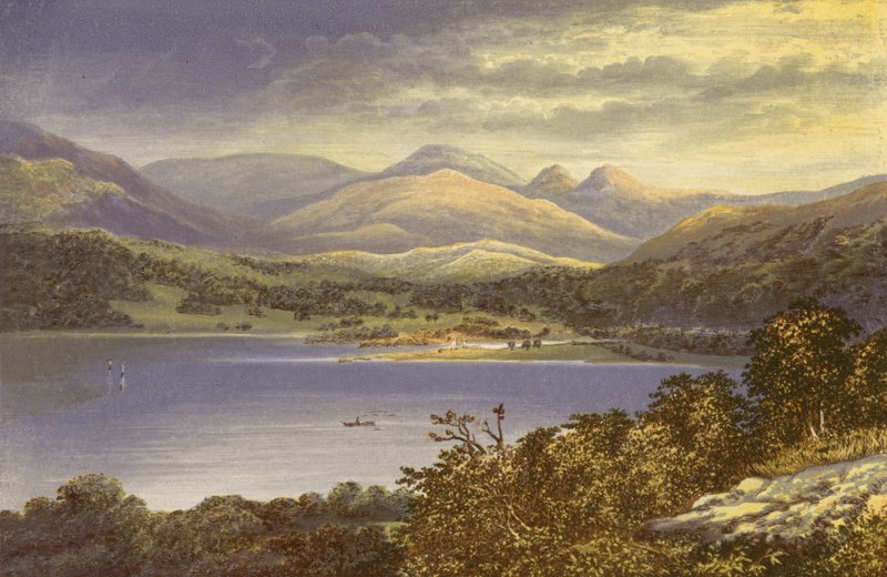 Windermere, Head of the Lake af Alexander Francis Lydon