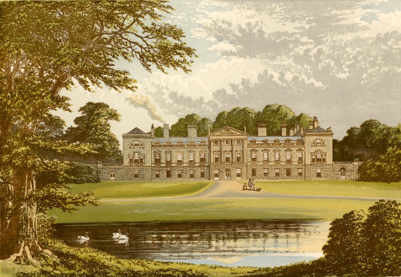 Woburn Abbey af Alexander Francis Lydon