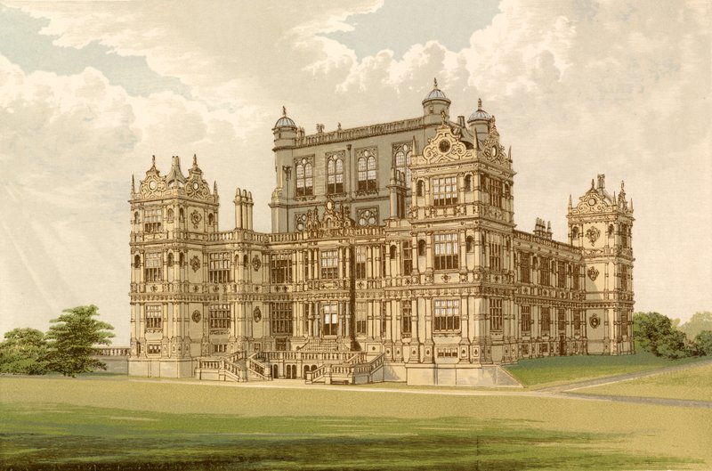 Wollaton Hall af Alexander Francis Lydon